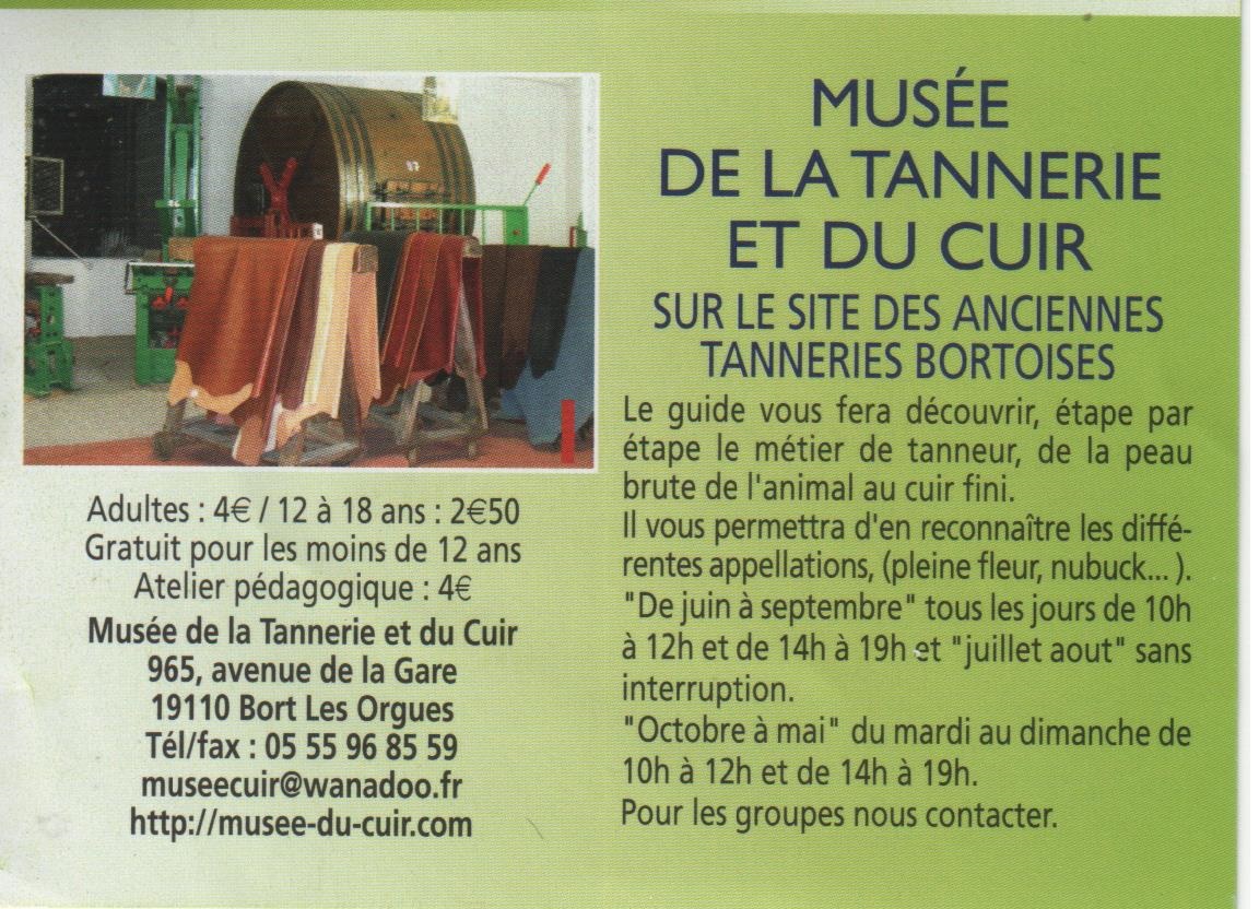 Musée de la Tannerie et du Cuir